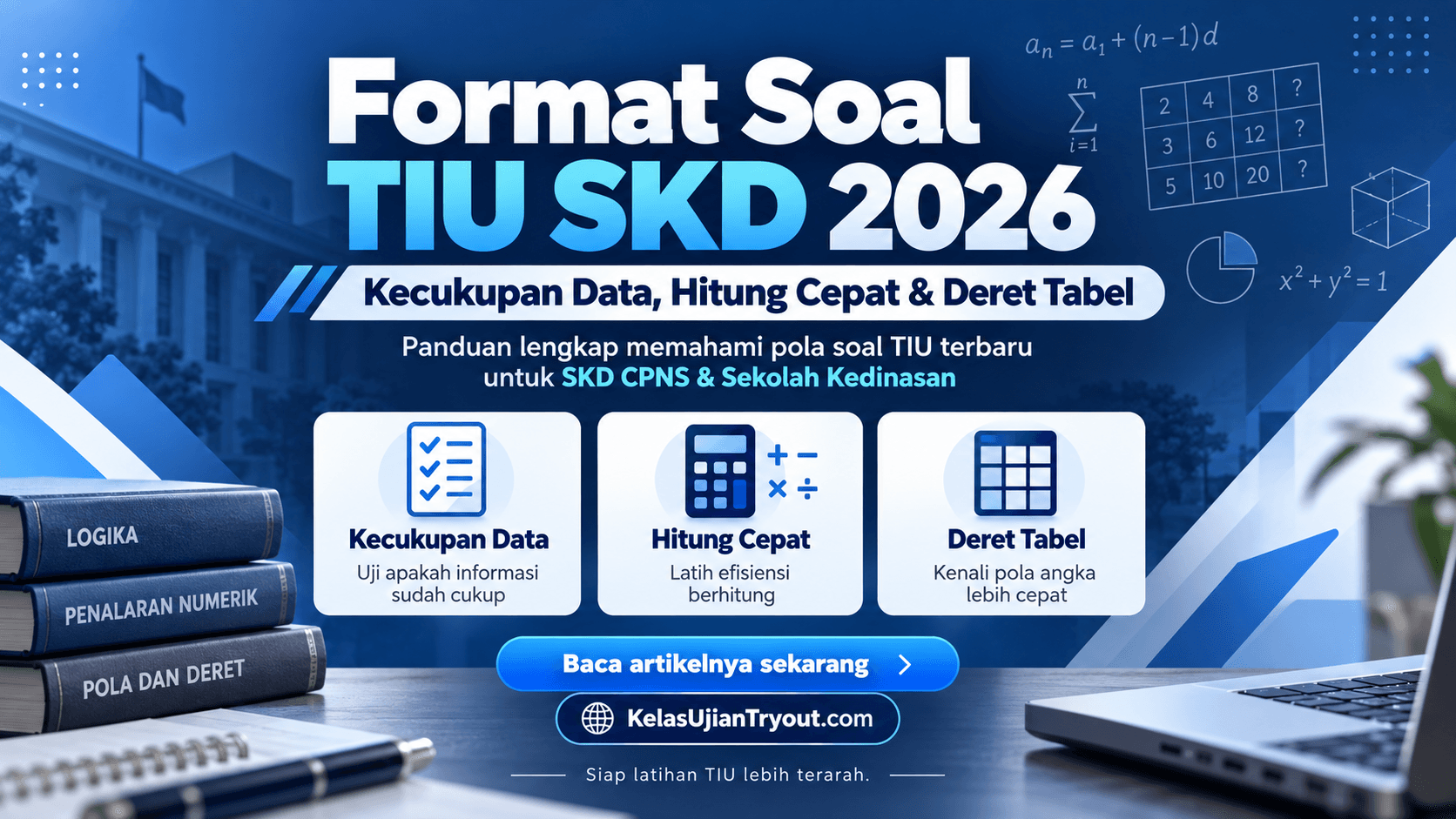 Format Soal TIU SKD 2026: Kecukupan Data & Deret Tabel